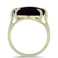 Pozlátený Strieborný Prsteň s so Suwarským Čiernym Ónyxom