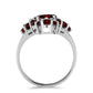 Strieborný Prsteň s Bartonským Granátom
