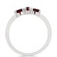Strieborný Prsteň s Bartonským Granátom