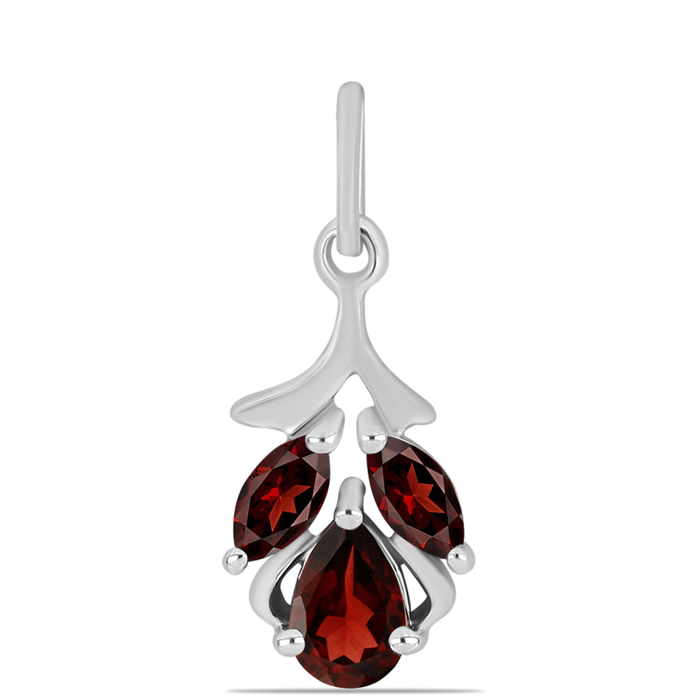 Strieborný Prívesok s Bartonským Granátom 1 