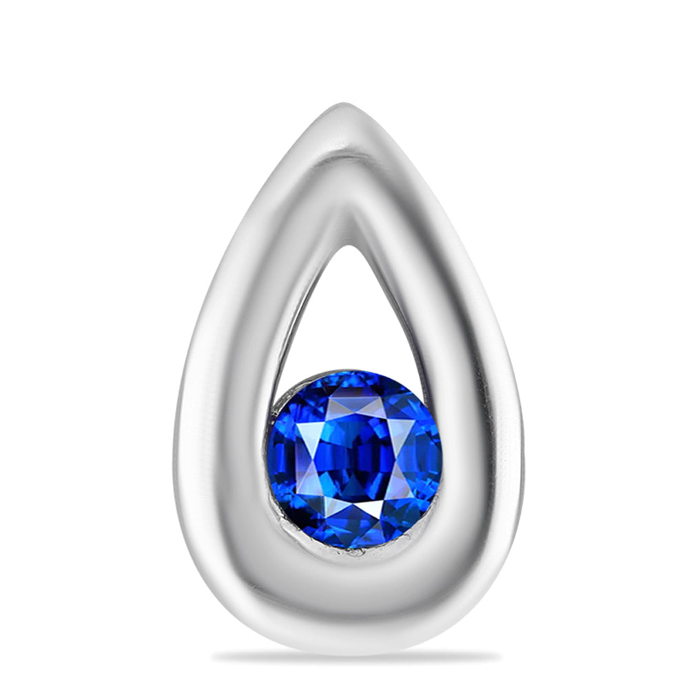 Strieborný Prívesok s Austrálskym Modrým Zafírom