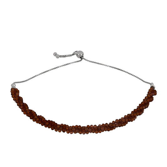 Strieborný Náramok s Bartonským Granátom