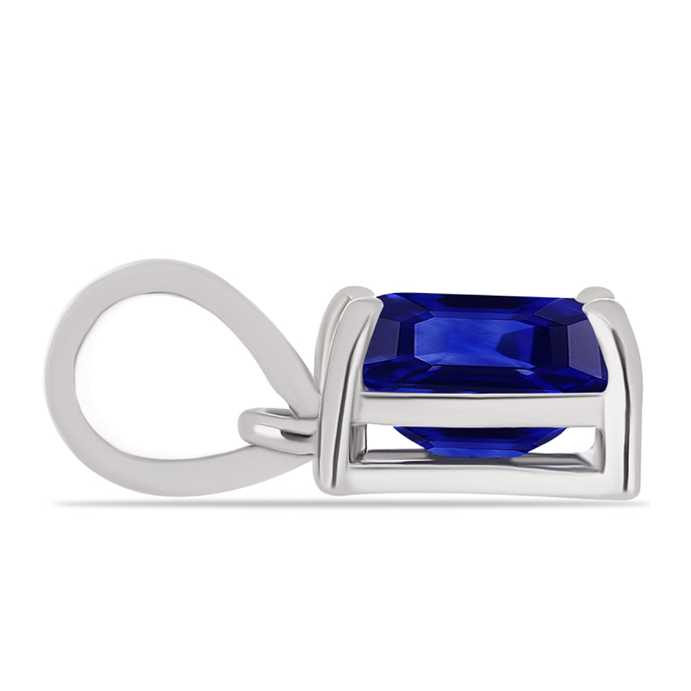 Strieborný Prívesok s Austrálskym Modrým Zafírom 2 