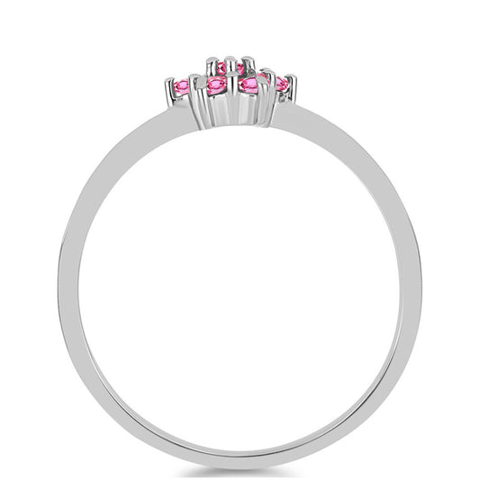 Strieborný Prsteň s Ružovým Turmalínom z Pelmadulla