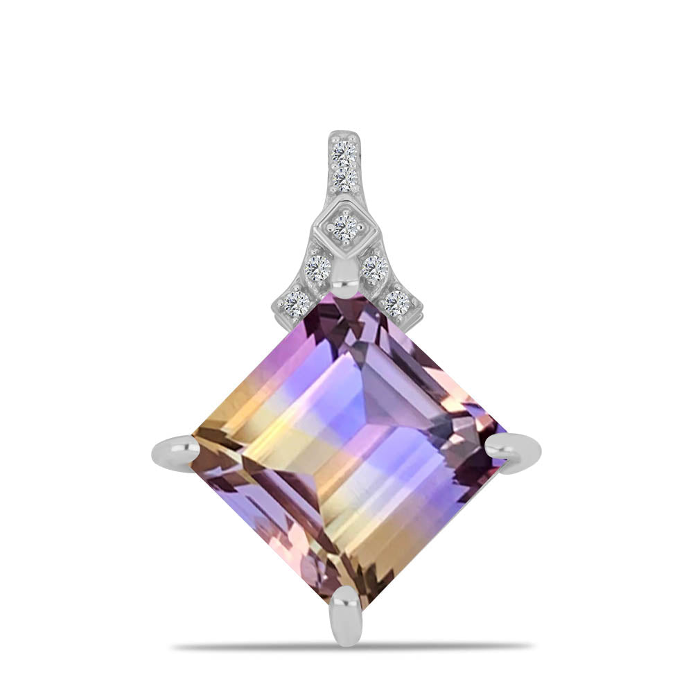 Strieborný Prívesok s Ametrinom z Anahi a Bielym Topásom 1 