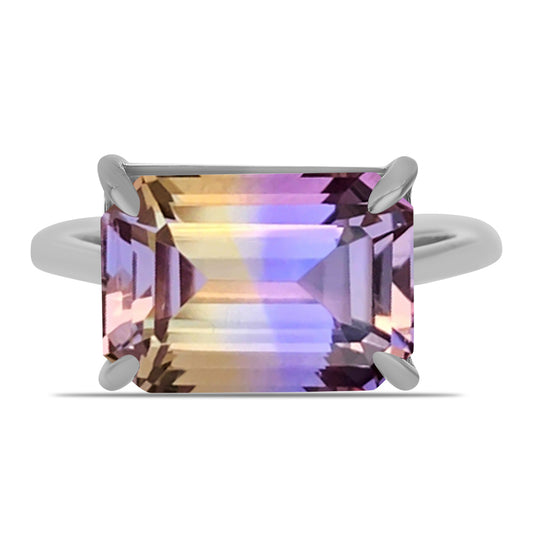 Strieborný Prsteň s Ametrinom z Anahi