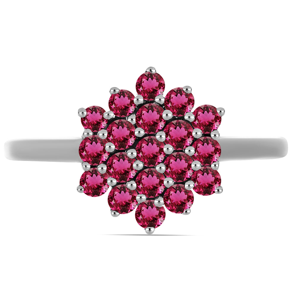 Strieborný Prsteň s Rubellitom z Cruzeira 1 