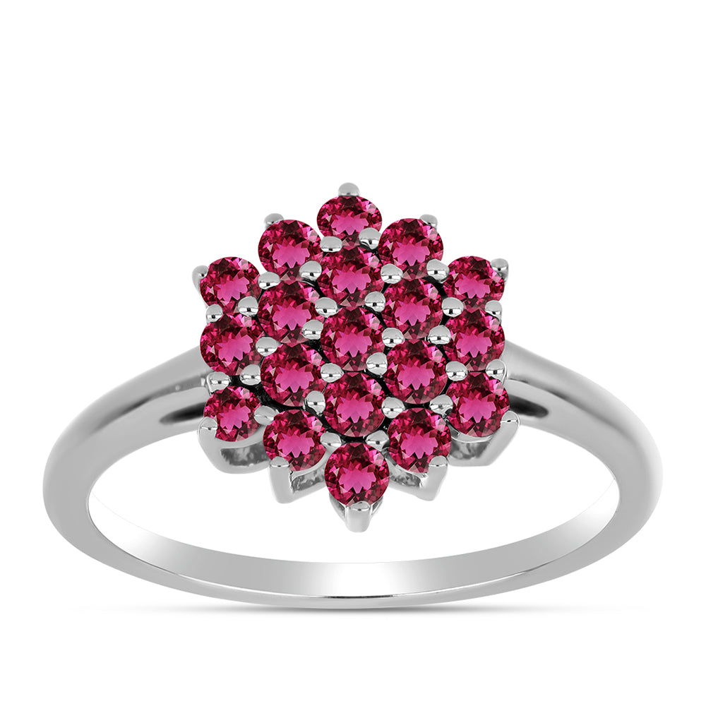 Strieborný Prsteň s Rubellitom z Cruzeira 3 