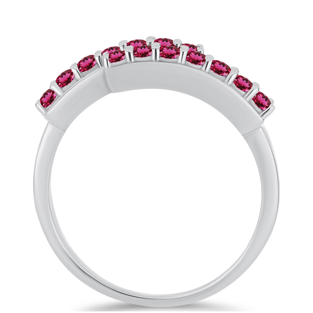 Strieborný Prsteň s Rubellitom z Cruzeira 2 