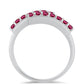 Strieborný Prsteň s Rubellitom z Cruzeira