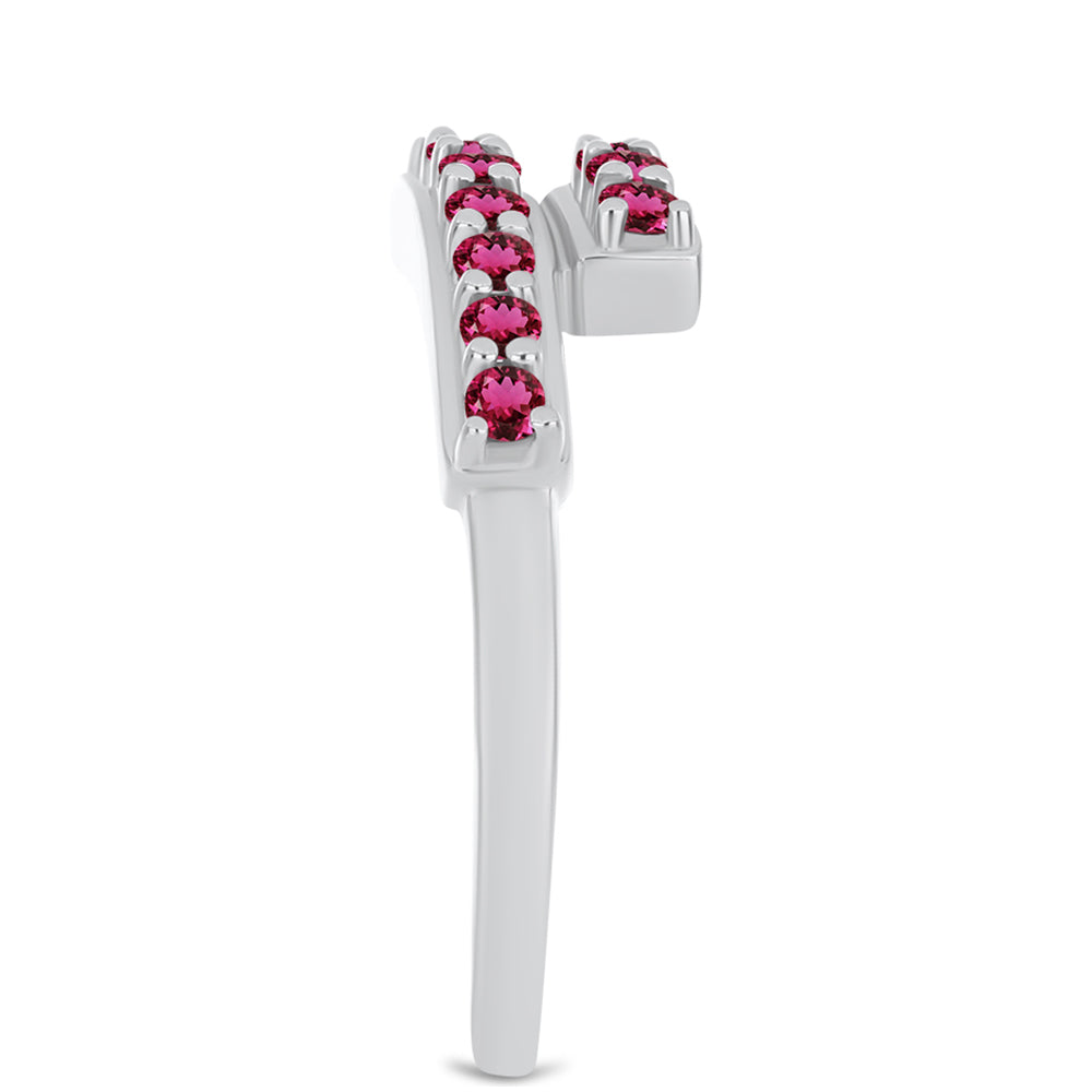 Strieborný Prsteň s Rubellitom z Cruzeira 4 