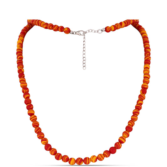 Strieborný Náhrdelník s Jaspisom Leví Tlapa