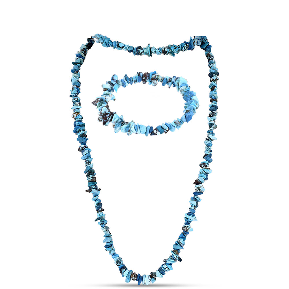 Nugetové Sada s so Sleeping Beauty Tyrkysom ( Náhrdelník+Náramok )