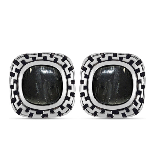 Strieborné Náušnice s Picasso Jaspisom