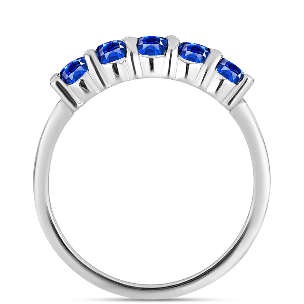 Kríž Strieborné Sada s Austrálskym Modrým Zafírom ( Náušnice+Prsteň +Prívesok )