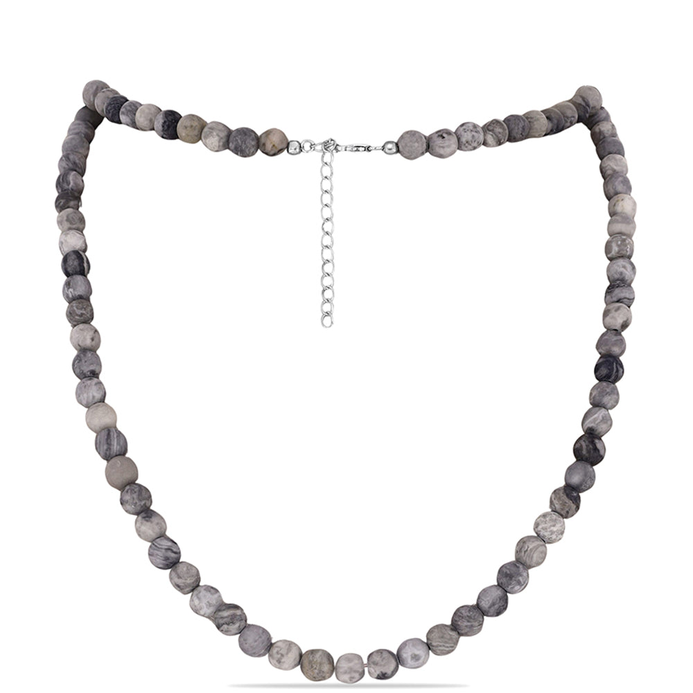 Strieborný Náhrdelník s Picasso Jaspisom