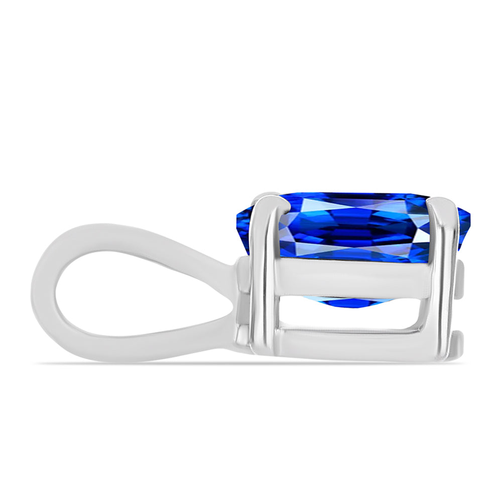 Strieborný Prívesok s Austrálskym Modrým Zafírom 2 