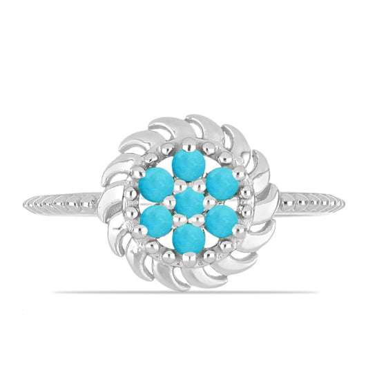 Strieborný Prsteň s so Sleeping Beauty Tyrkysom