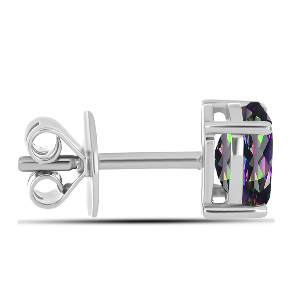 Strieborné Sada s Mystickým Topásom ( Náušnice+Prívesok ) 3 
