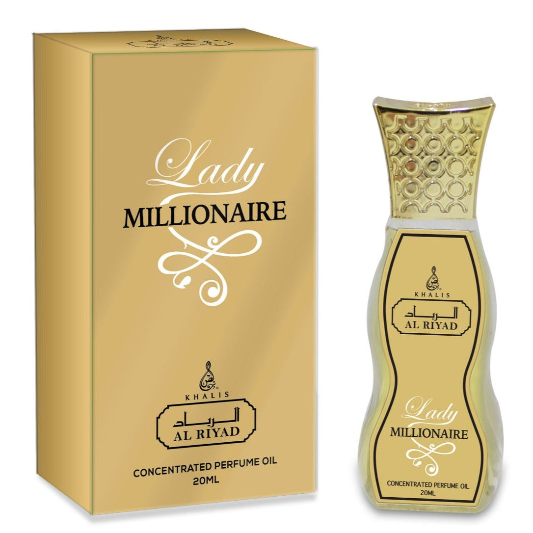 20 ml parfumový olej LADY MILLIONAIRE, ovocná vôňa pre ženy 1 