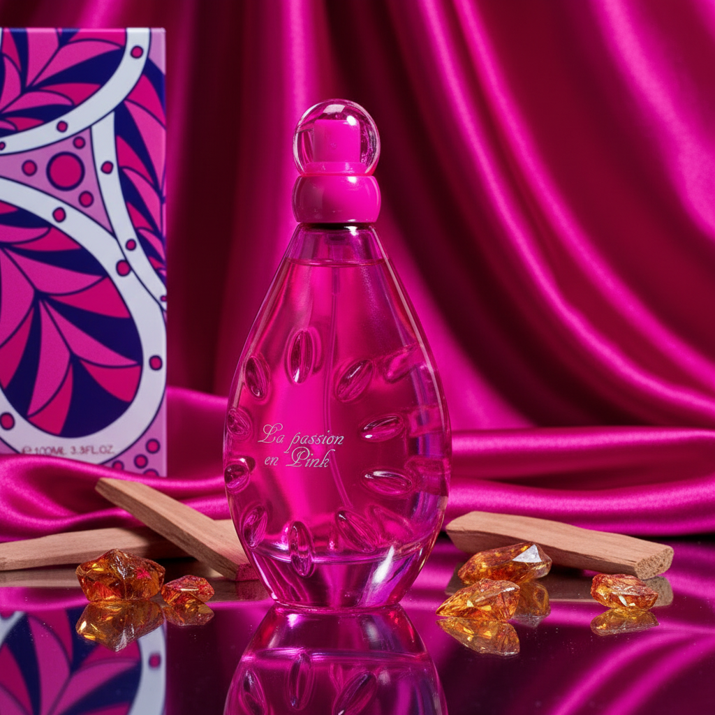 100 ml Eau de Parfum LA PASSION EN PINK Kvetinová Ovocná Vôňa pre Ženy 2 