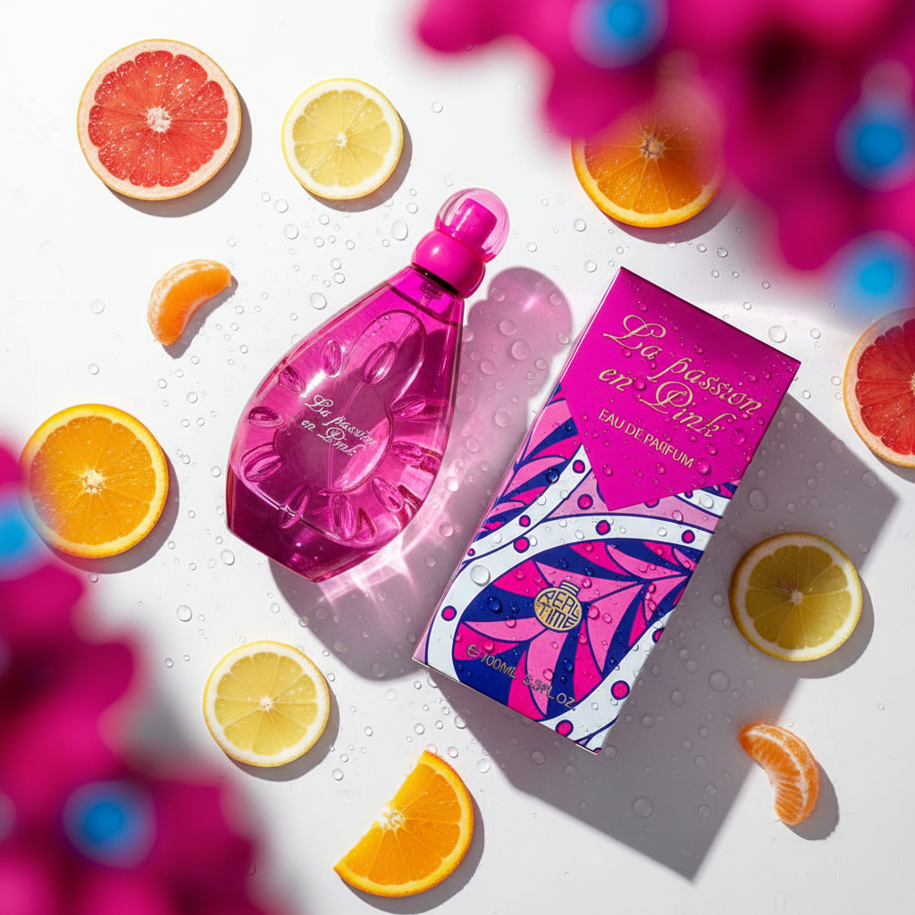 100 ml Eau de Parfum LA PASSION EN PINK Kvetinová Ovocná Vôňa pre Ženy