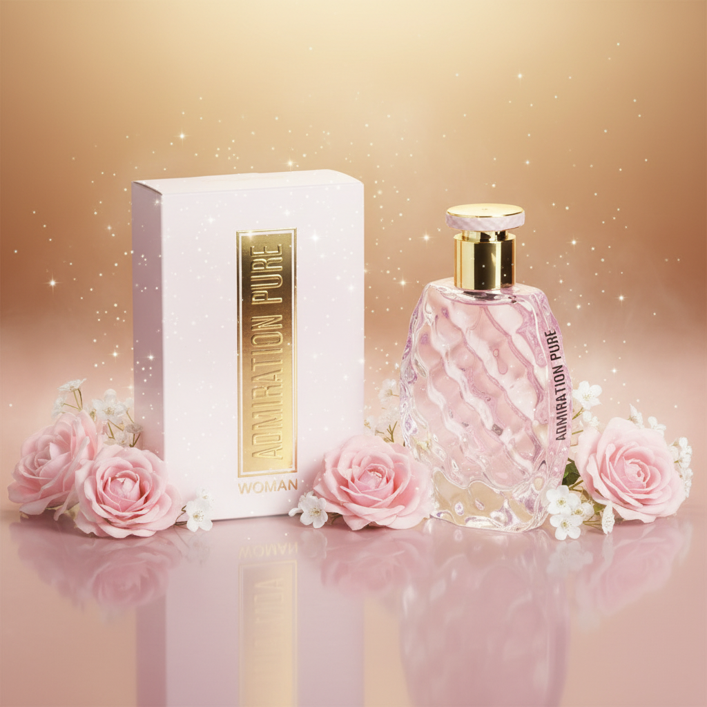 100 ml Eau de Parfume ADMIRATON PURE kvetinová vôňa pre ženy 4 