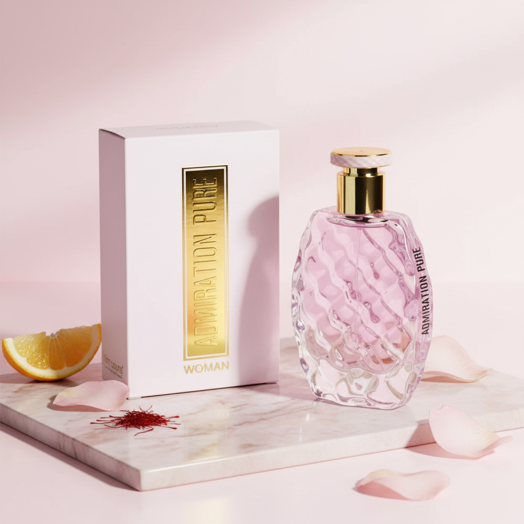 100 ml Eau de Parfume ADMIRATON PURE kvetinová vôňa pre ženy 7 