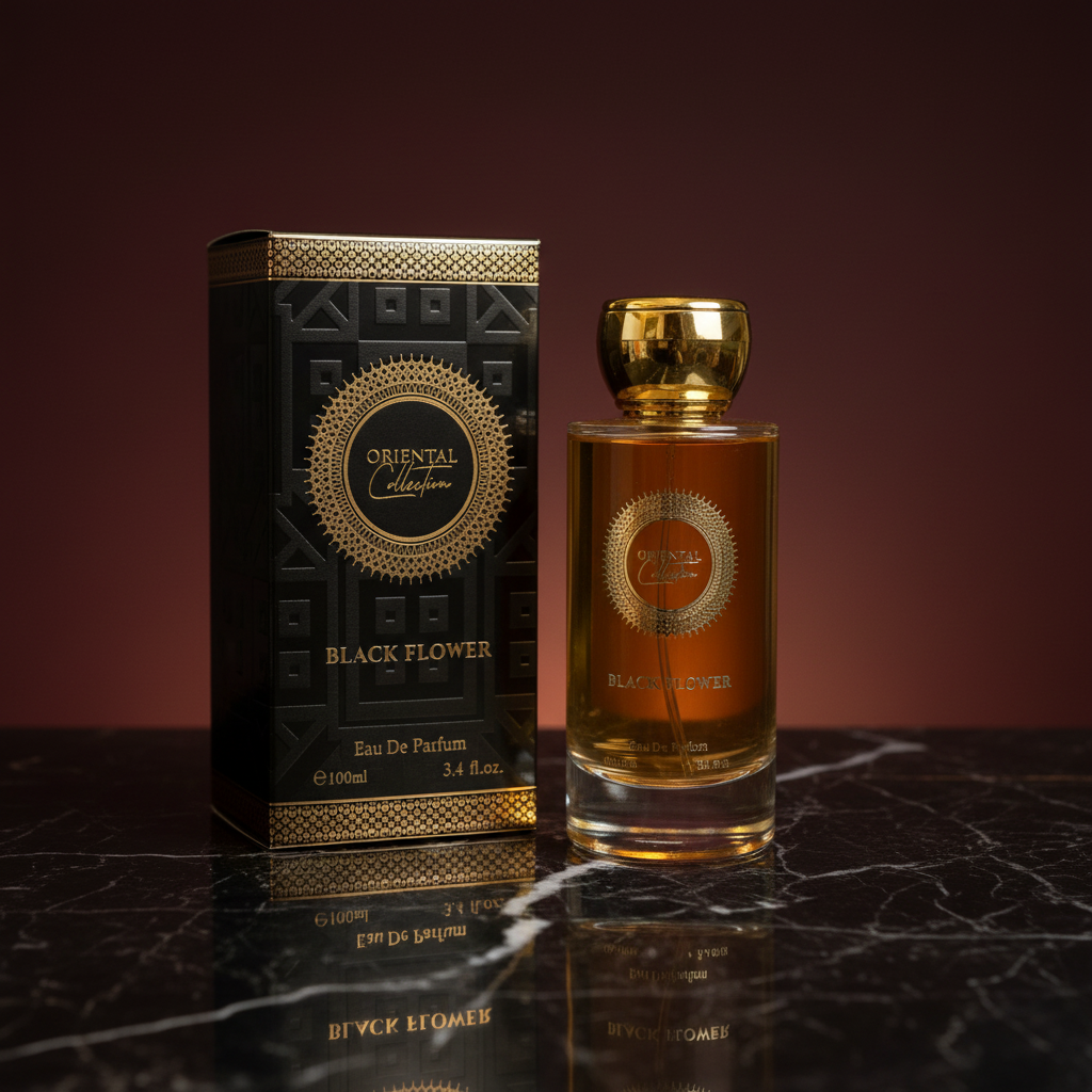 100 ml EDP BLACK FLOWER zmyselná sladká vzrušujúca unisex vôňa 15 