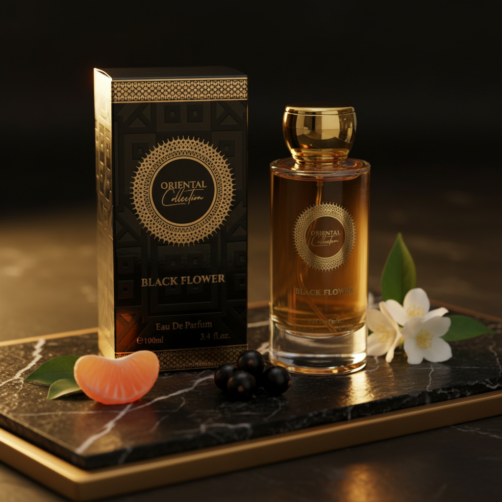 100 ml EDP BLACK FLOWER zmyselná sladká vzrušujúca unisex vôňa 6 