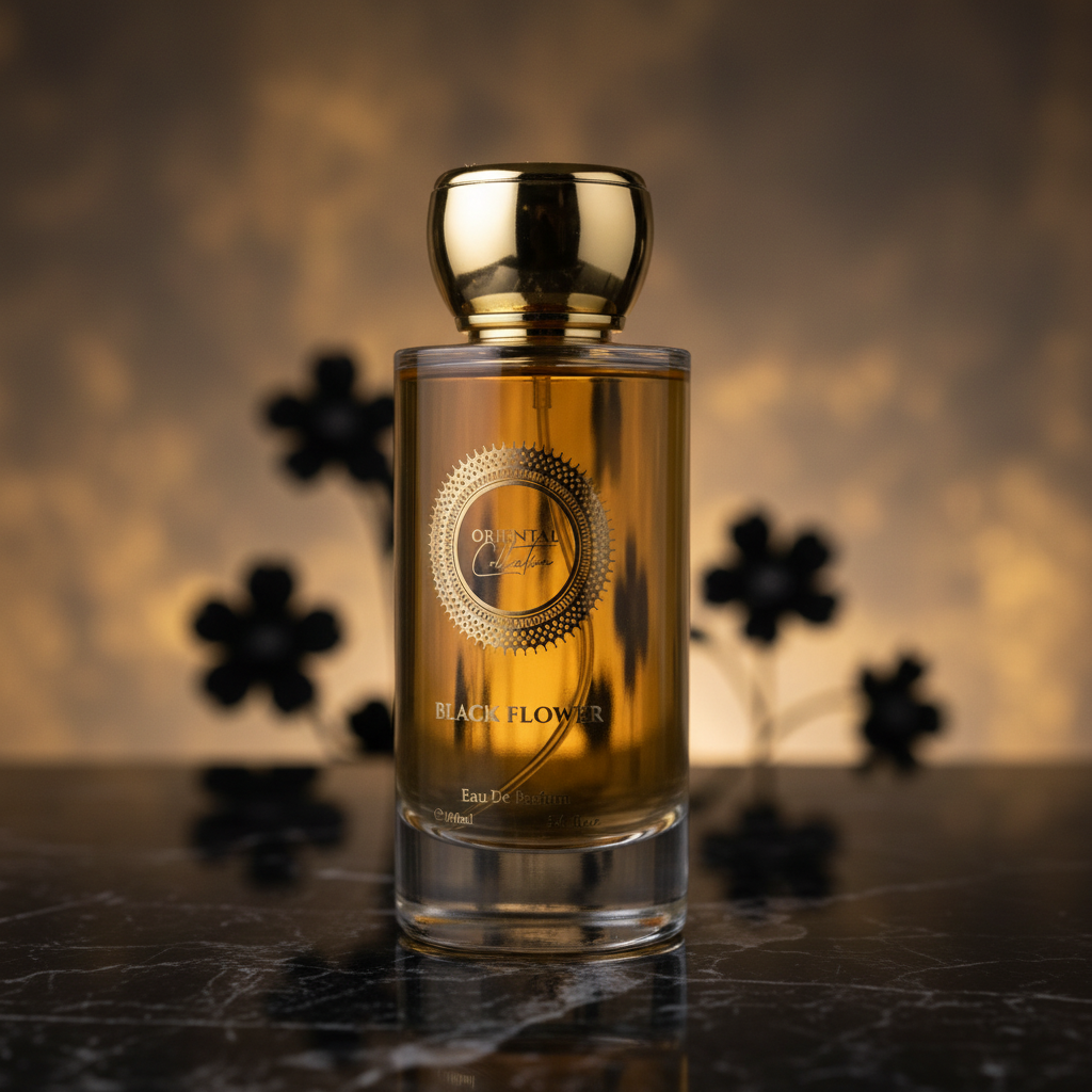 100 ml EDP BLACK FLOWER zmyselná sladká vzrušujúca unisex vôňa 8 