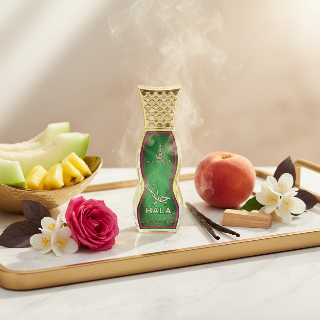 20 ml HALA parfumový olej, kvetinovo - ovocná vôňa pre ženy 4 
