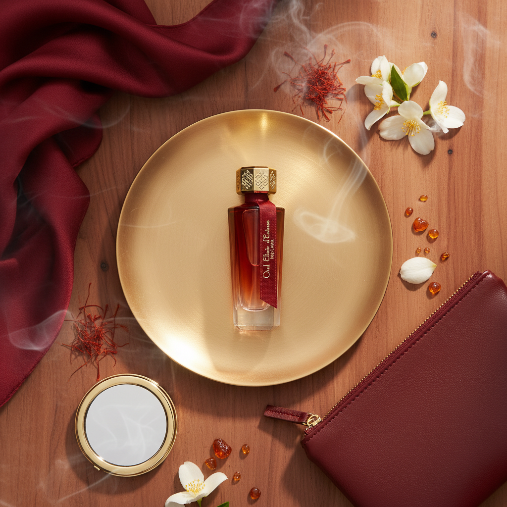 Linn Young EDP 100ml + 30ml "Oud Elixir Red" Jantarovo - kvetinová 6 