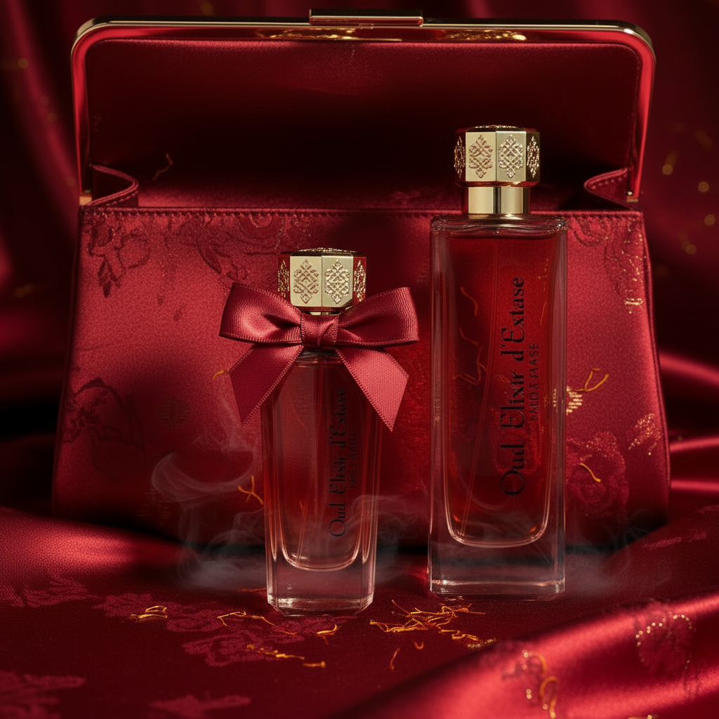 Linn Young EDP 100ml + 30ml "Oud Elixir Red" Jantarovo - kvetinová 7 