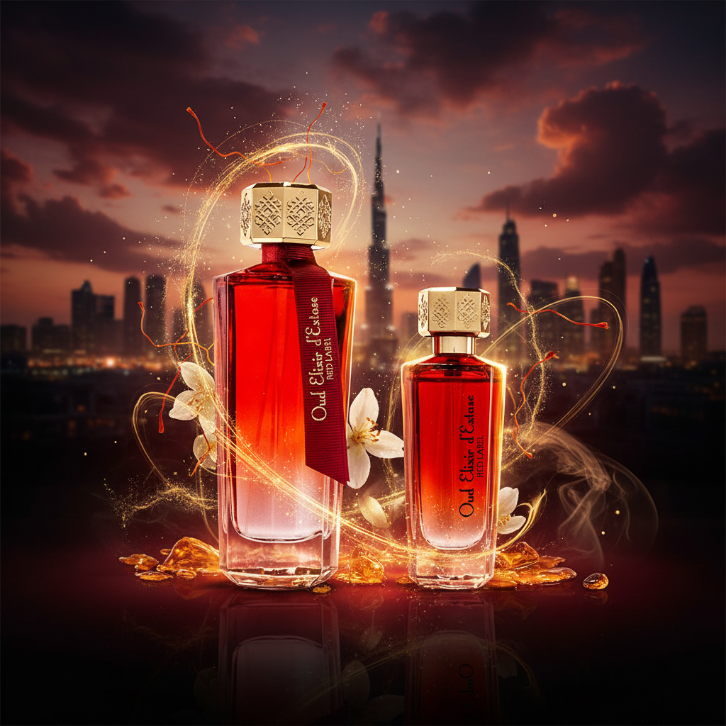 Linn Young EDP 100ml + 30ml "Oud Elixir Red" Jantarovo - kvetinová 12 