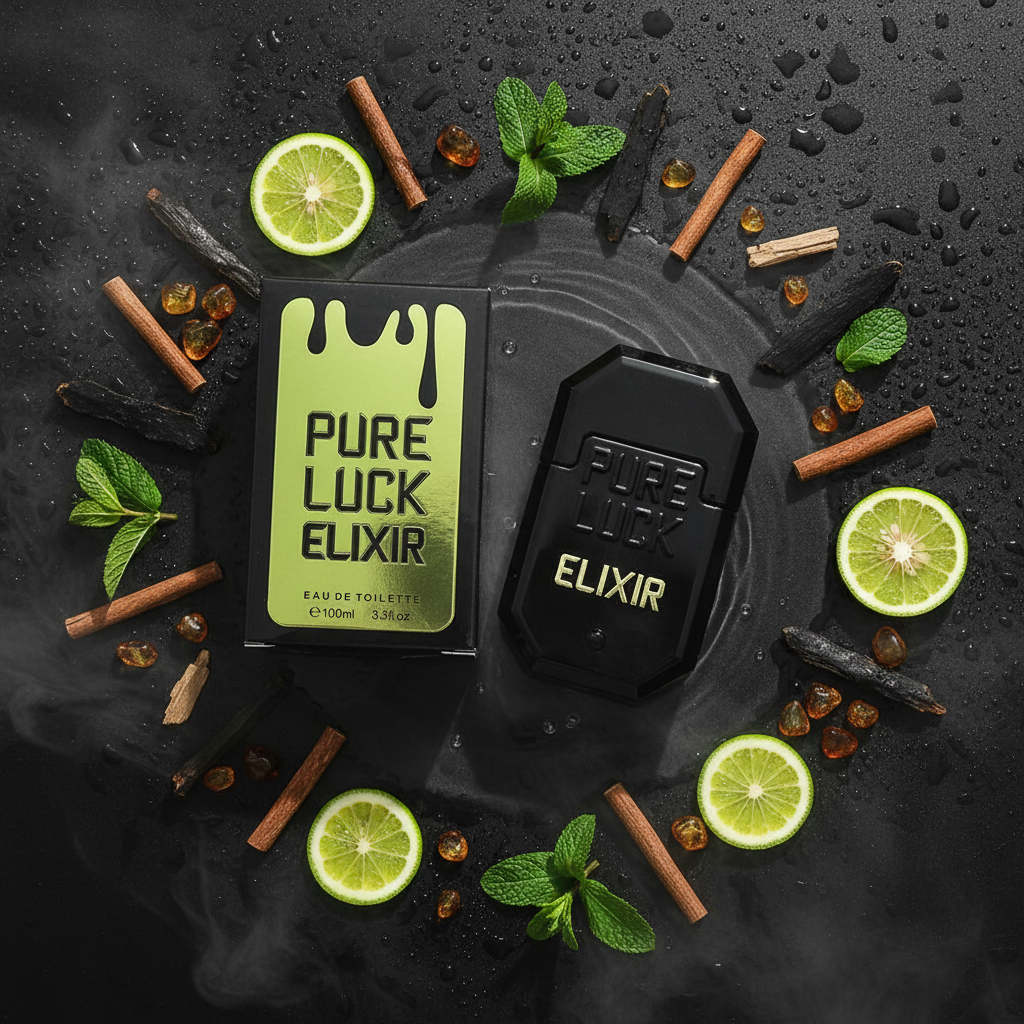 Linn Young EDT 100ml "Pure Luck Elixir" – dřevito-aromatická vůně 5 