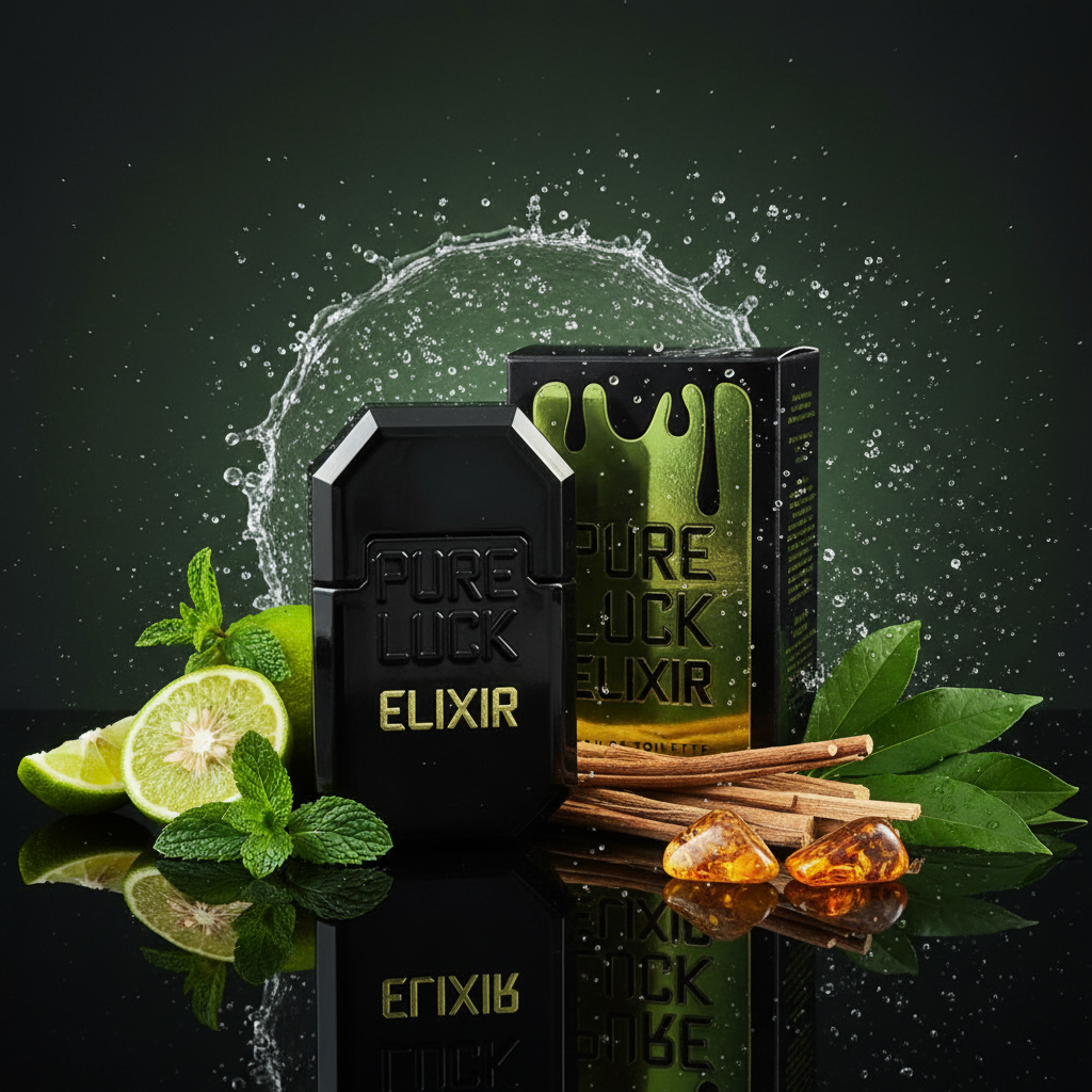 Linn Young EDT 100ml "Pure Luck Elixir" – dřevito-aromatická vůně 6 