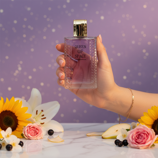 EDP 100 ml „Queen of Space“ – ovocno-kvetinová vôňa