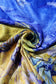 Bavlnený Šál-šatka, 70 cm x 180 cm, Van Gogh - Kôpky sena