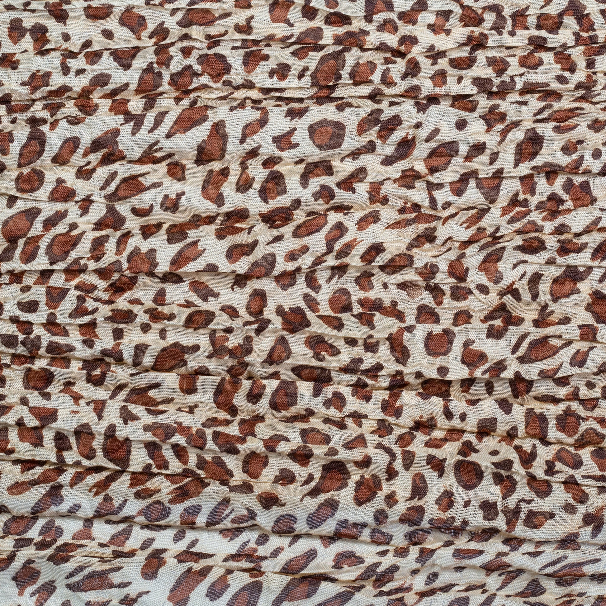 Módna šatka, 100% viskóza, 160 cm x 50 cm, LEOPARD 2 