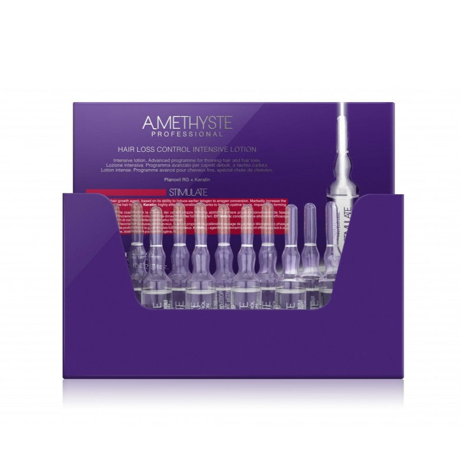 Amethyste Stimulačný Intenzívny Kondicionér proti Vypadávaniu Vlasov, 12x8 ml 1 