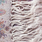 Šál-šatka zo 100% Pravého Pashmina Kašmíru, 70 cm x 180 cm, Lesklá Ružovo-biela