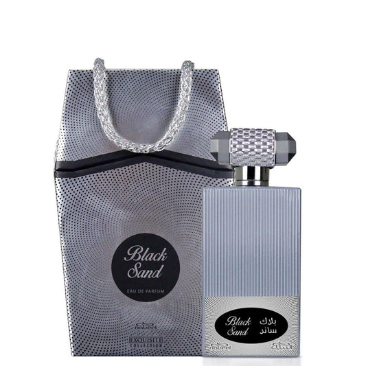 100 ml Eau De Parfum Black Sand Drevitá-Korenistá Vôňa pre Mužov a Ženy - Galéria Šperkov