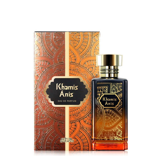 100 ml Eau de Parfume Khamis Anízová Orientálna Ovocná Vôňa pre Mužov a Ženy - Galéria Šperkov