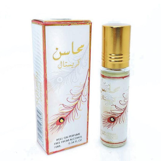10 ml Parfume Oil Mahasin Crystal Sladká Kvetinová Vôňa pre Ženy - Galéria Šperkov
