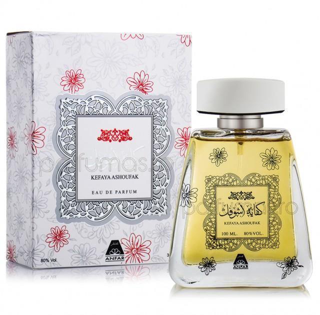 100 ml Eau de Parfum Kefaya Ashoufak Orientálna Sladká Kvetinová Vôňa pre Ženy - Galéria Šperkov
