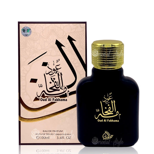 100 ml Eau de Perfume Oud Al Fakhama Svieža Ovocná Citrusová vôňa pre Mužov a Ženy - Galéria Šperkov