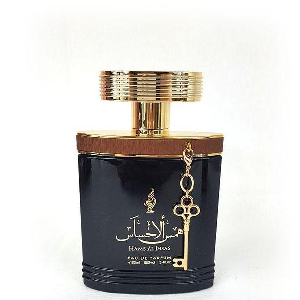 100 ml Eau de Perfume Hams al Ihsas Korenistá Kožená vôňa pre Mužov - Galéria Šperkov
