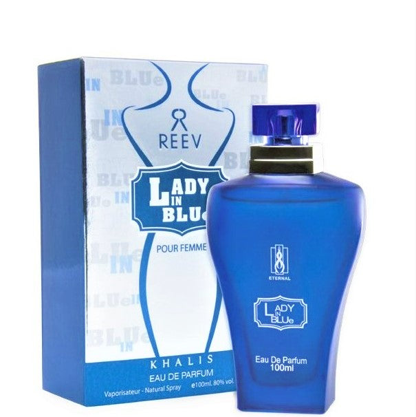 100 ml Eau de Parfum Lady in Blue ovocná jantárová Vôňa pre ženy