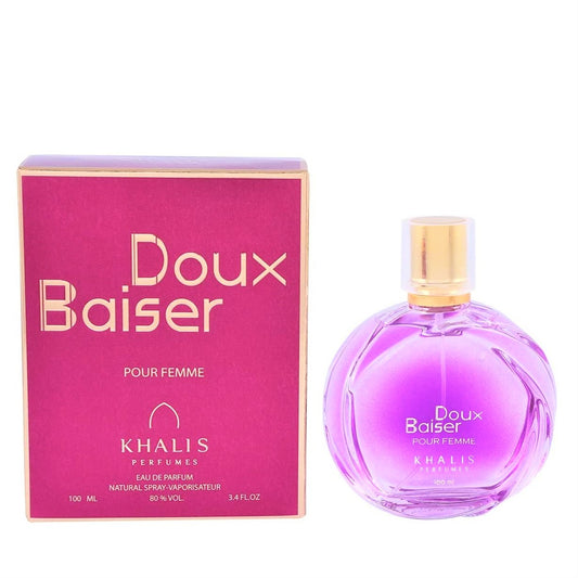 100 ml Eau de Parfume Doux Baiser Pikantné vanilková a ovocná vôňa pre mužov a ženy